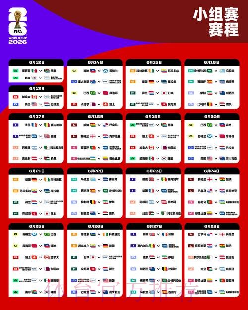 2026世界杯赛事直播全程精彩解析